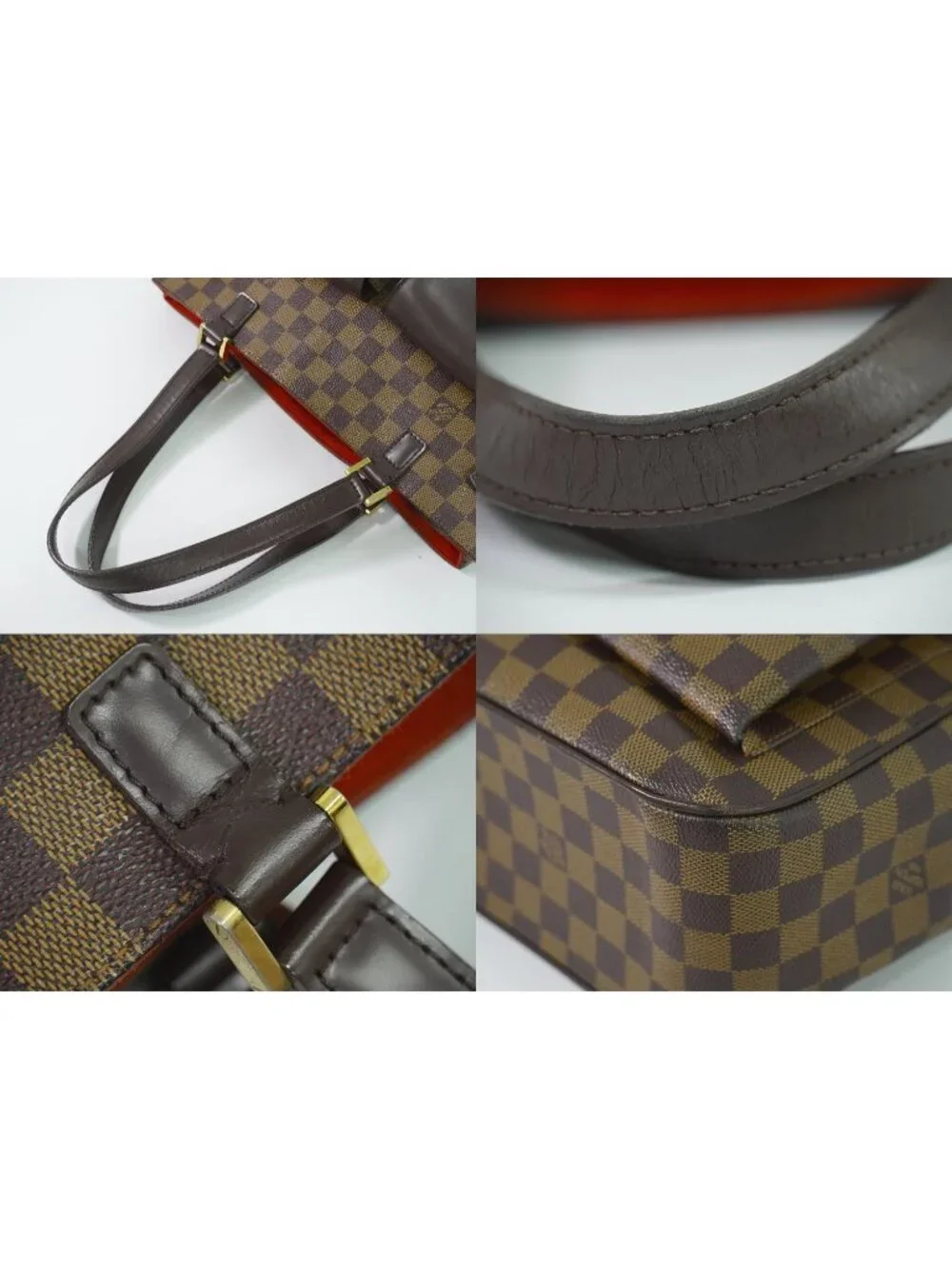 Louis Vuitton LV Uzes Damier Ebene Tote Brown